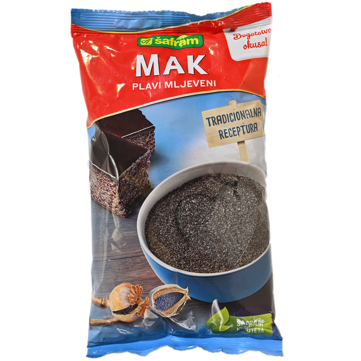Šafram Blauer Mohn gemahlen (MAK) 200g