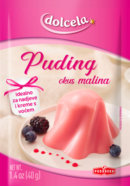 Dolcela Himbeerpudding (PUDING MALINA)