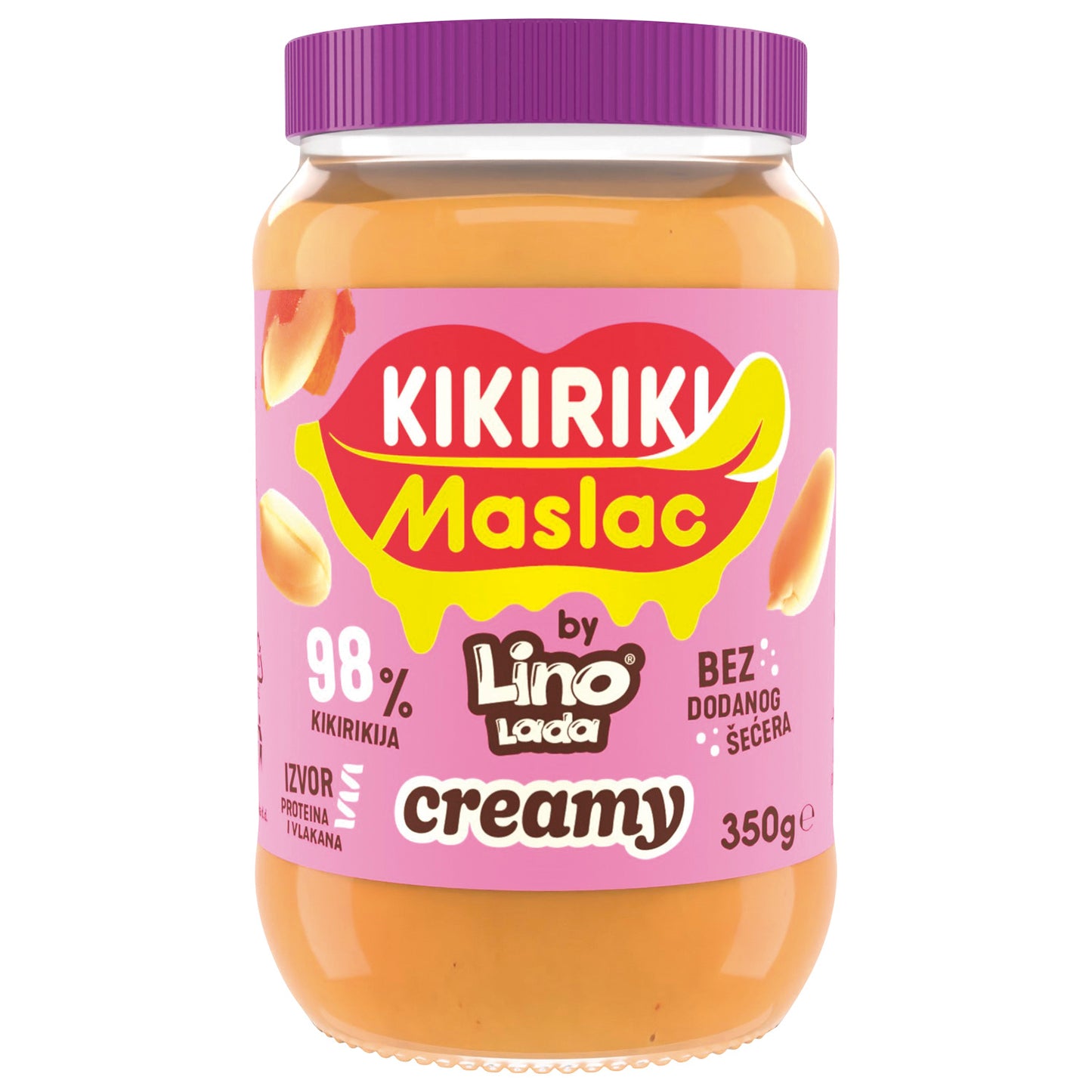 Lino Lada Erdnussbutter Creamy (LINO LADA KIKIRIKI MASLAC CREAMY)