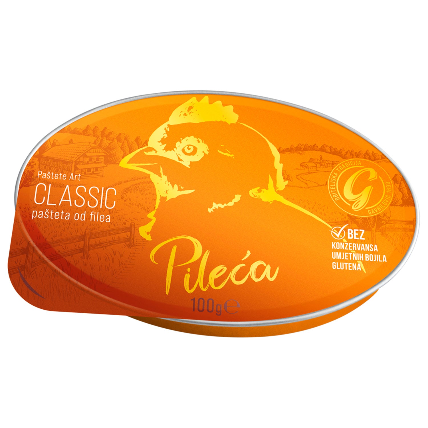 Hühnerpastete Classic Gavrilović - Online Bestellen - Kroatische Produkte Hühnerpastete Classic Gavrilović - Online Bestellen - Kroatische Produkte