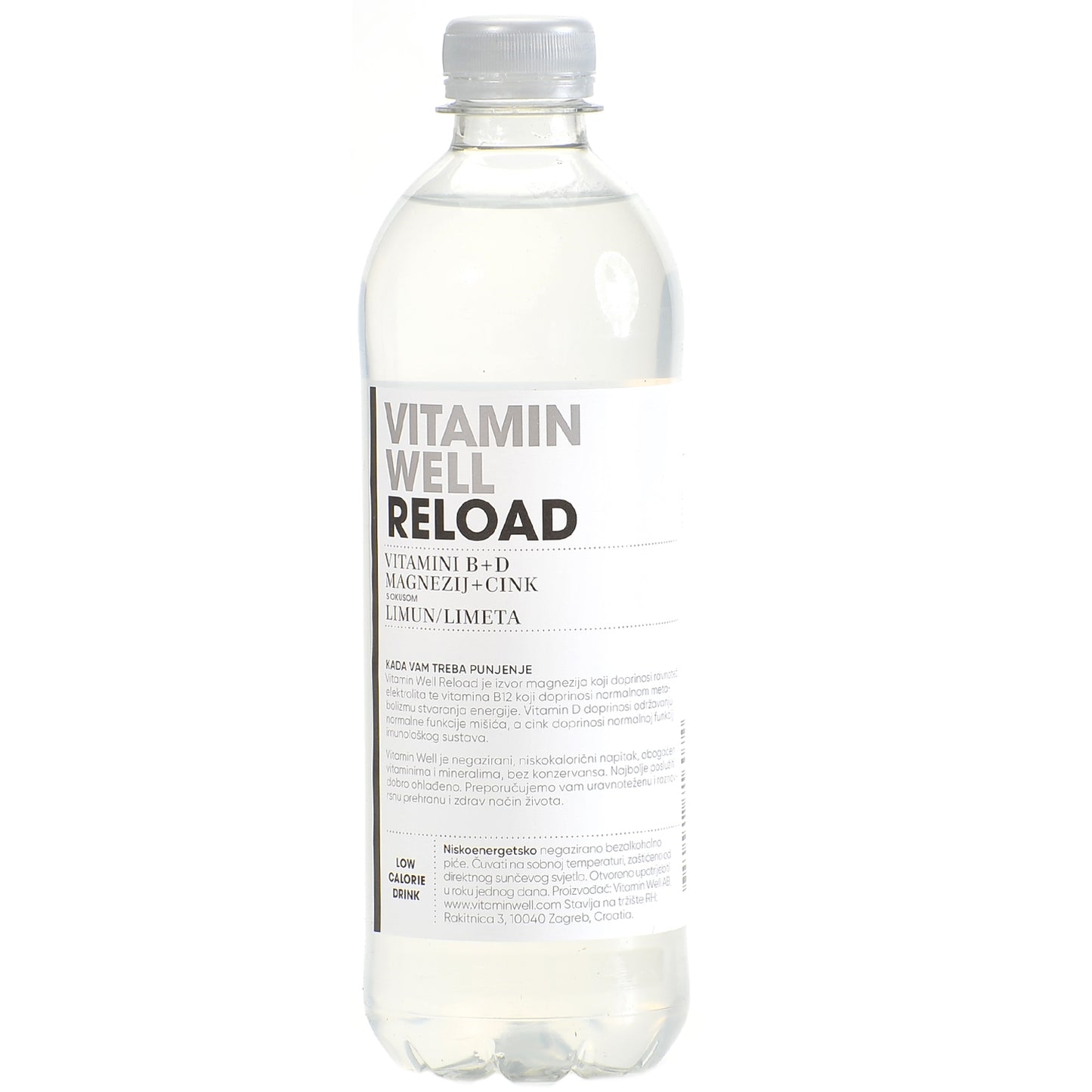 Vitamin Well Reload Getränk mit niedrigem Energiegehalt Zitrone und Limette (VITAMIN WELL RELOAD LIMUN LIMETA)
