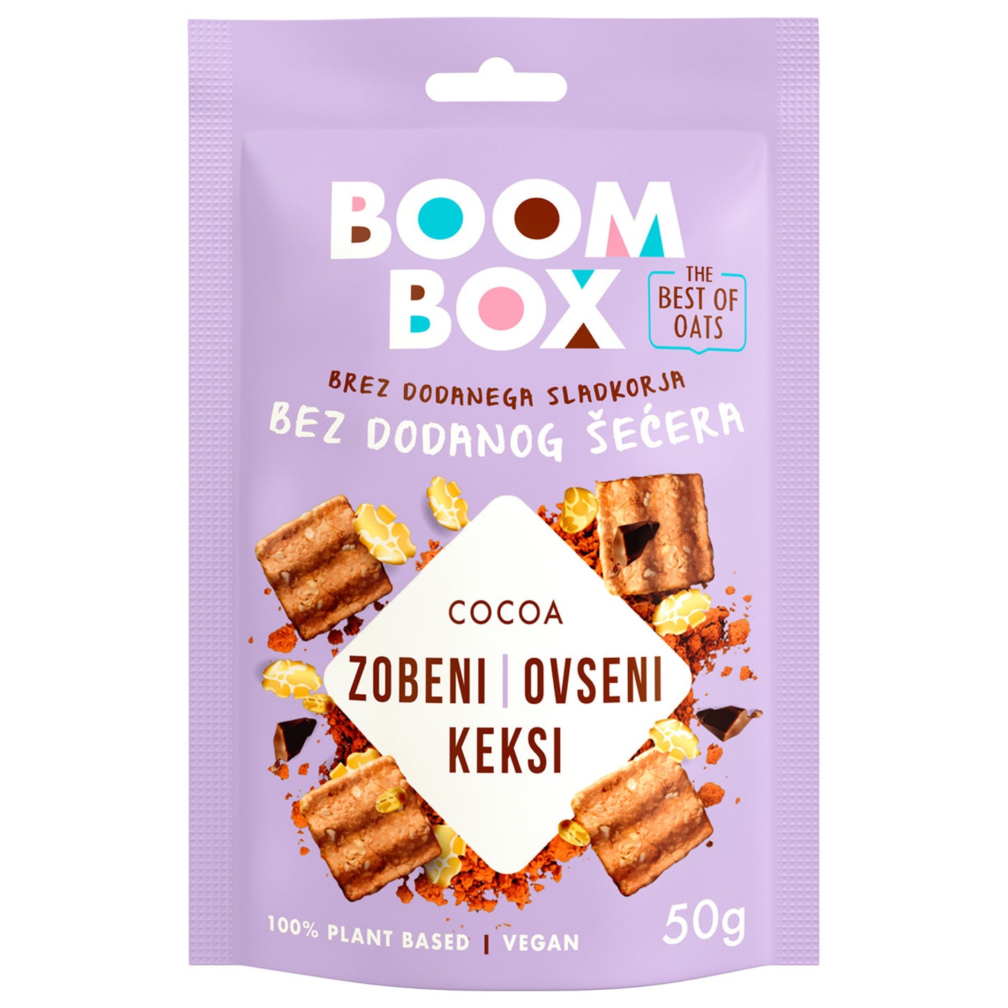 Biscuits BOOM BOX au cacao