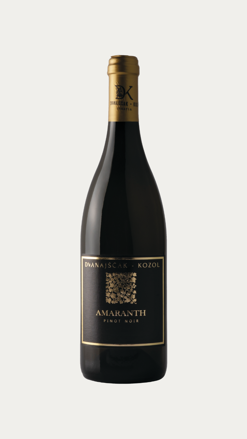 Dvanajščak - Amaranth Pinot Noir Okrugli vrh 0,75 l