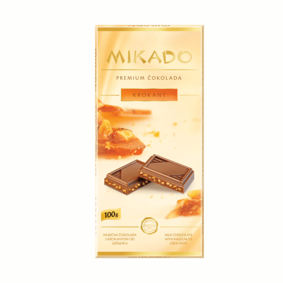 Mikado Premium Schokolade Krokant