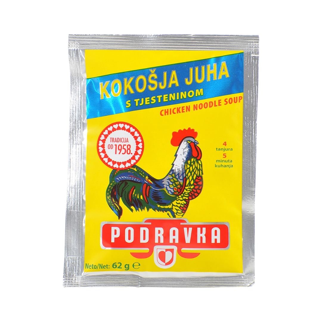 Podravka Hühnersuppe mit Nudeln (KOKOŠJA JUHA S TJESTENINOM)