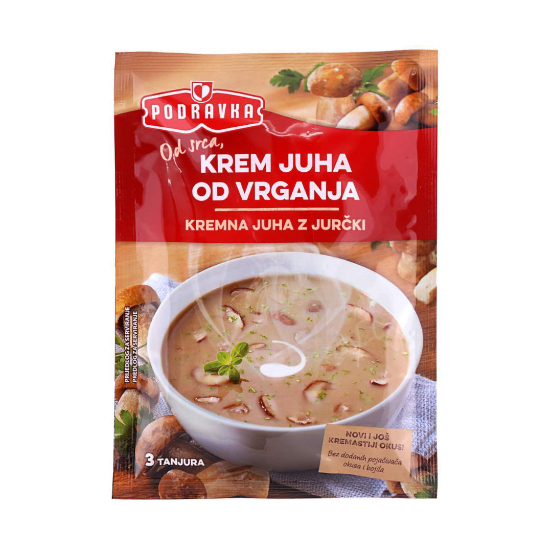 Podravka Steinpilzcremesuppe (KREM JUHA OD VRGANJA)