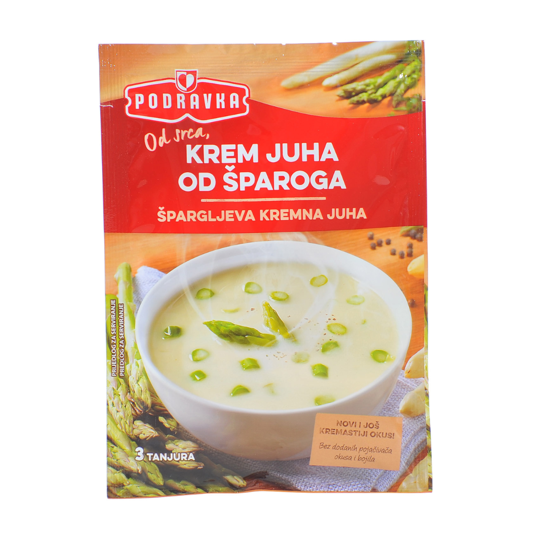 Podravka Spargelcremesuppe (KREM JUHA OD ŠPAROGA)