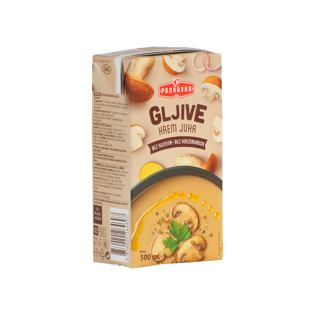 Podravka Pilzcremesuppe (KREM JUHA GLJIVE 500ml)
