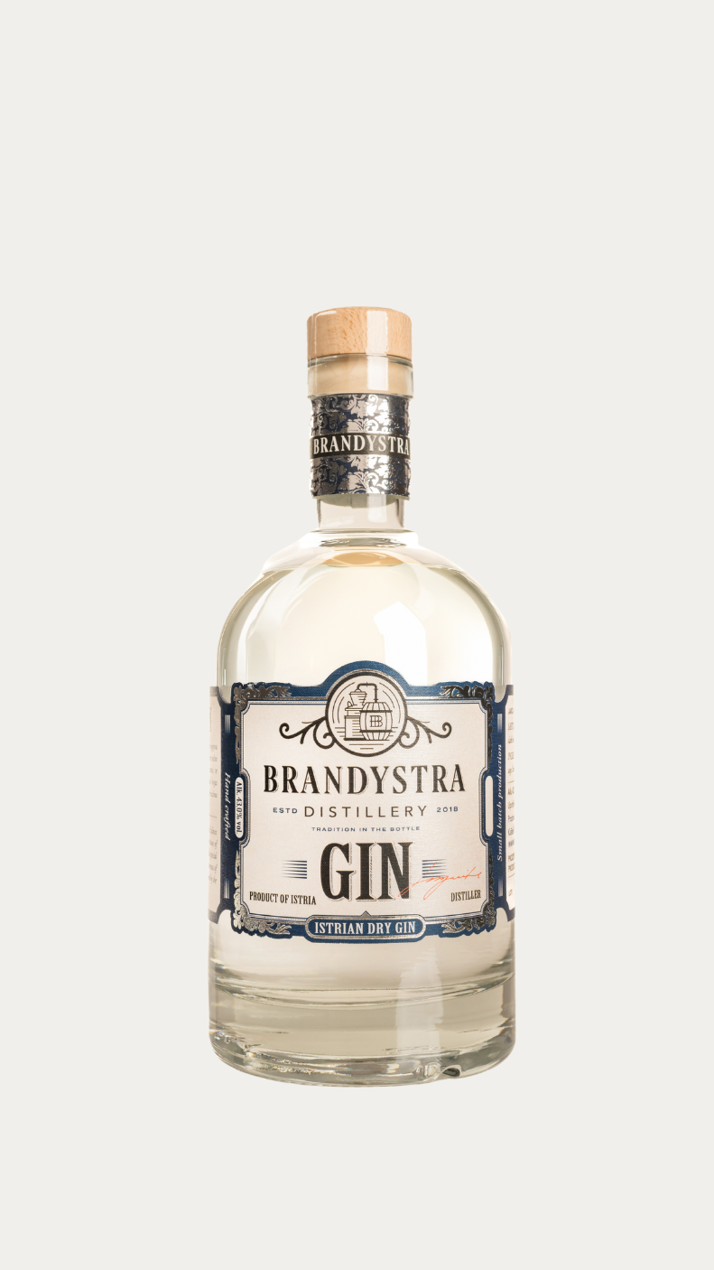 Brandystra Istrian Dry Gin 0,7 l 43 % (GIN)