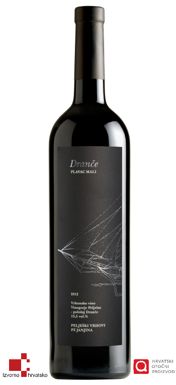 Pelješki vrhovi - Plavac mali Dranče wein