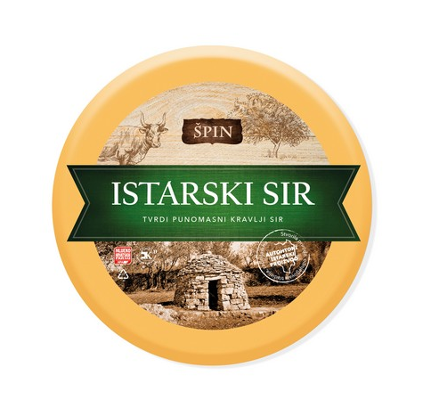 Špin Istarski sir Kravlji - Hartkäse