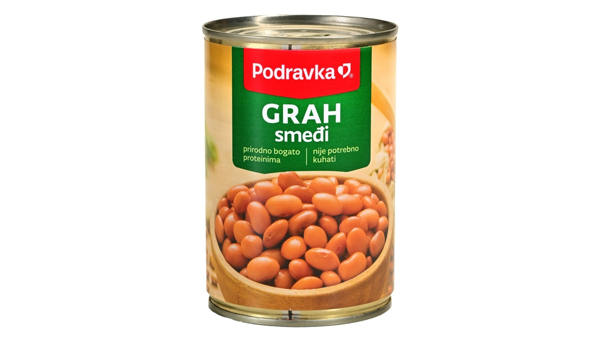 Braune Bohnen Podravka (SMEĐI GRAH)