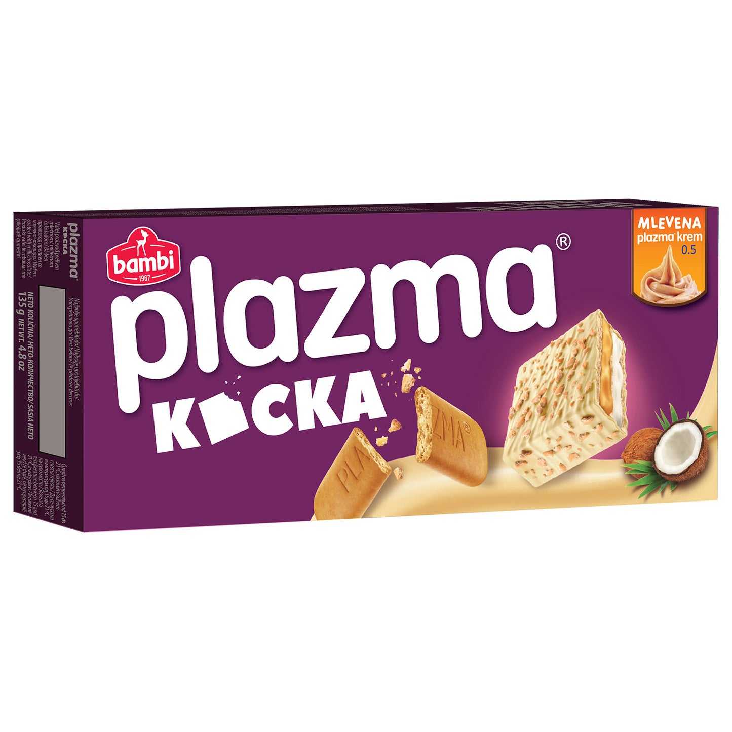Plazma Kocka keks Bambi