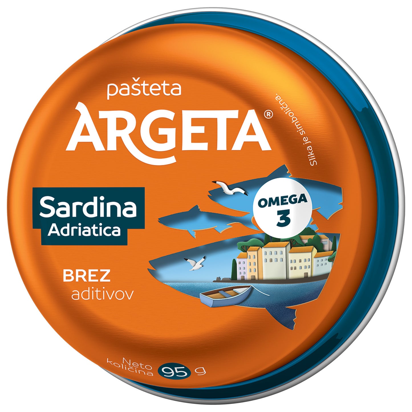Sardinenpastete Argeta Adriatica (PAŠTETA SARDINA)