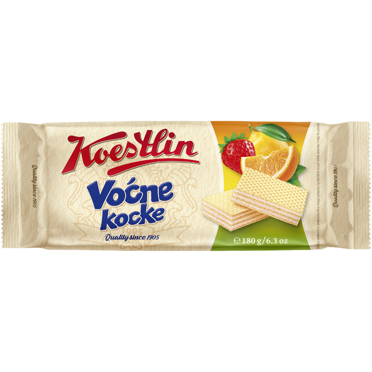 Gaufrettes aux fruits Koestlin (VOĆNE VAFLE)