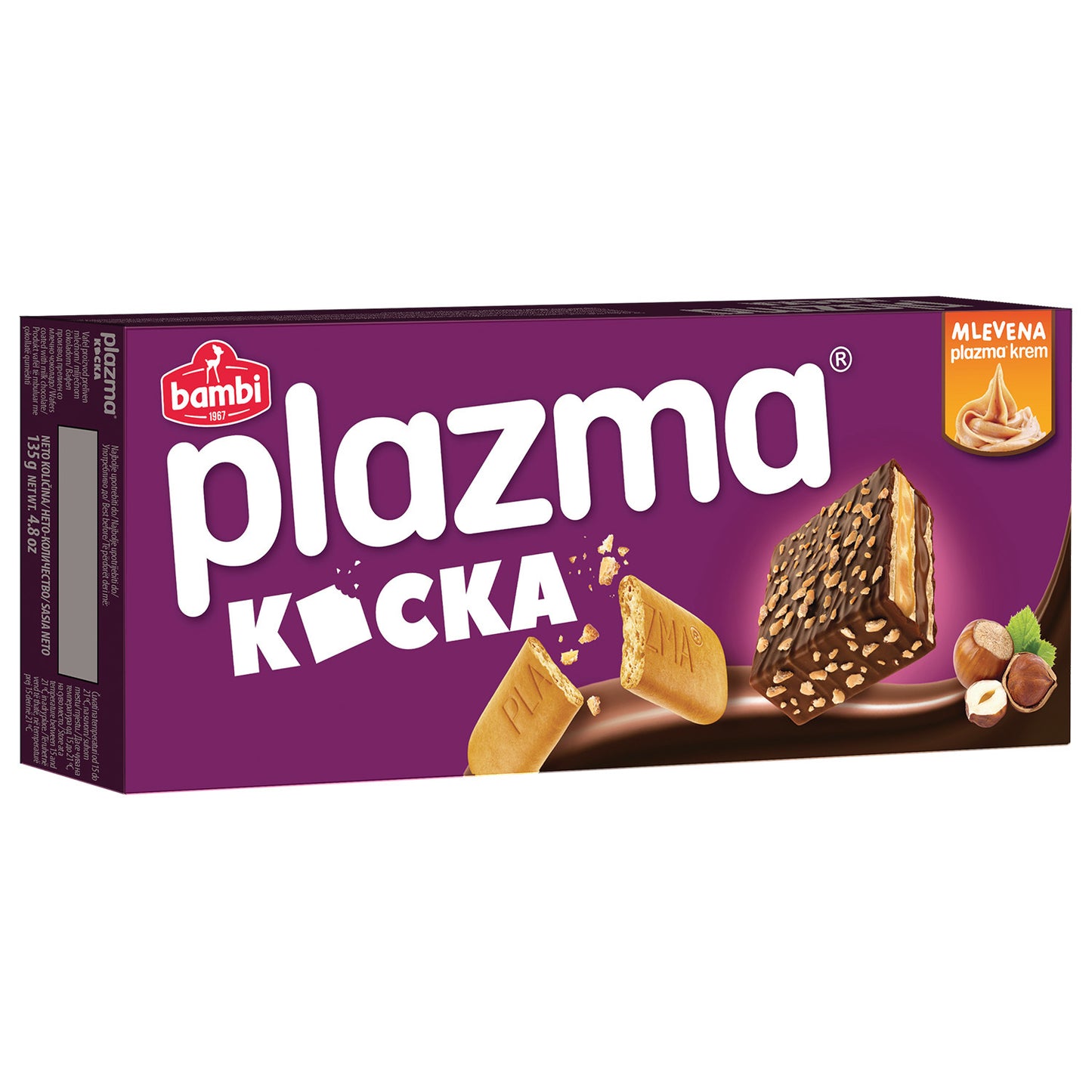 Plazma Kocka keks Bambi