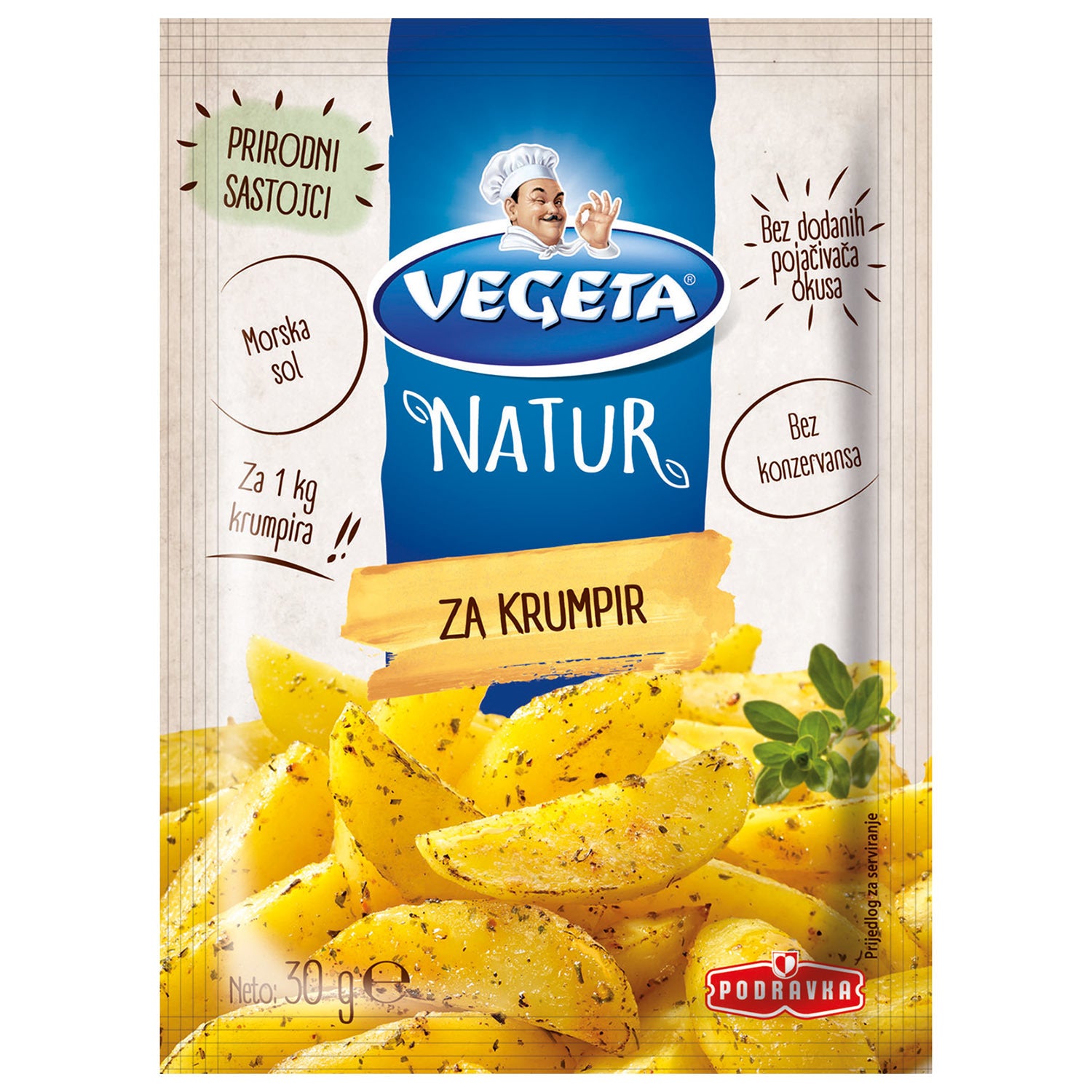 Vegeta Natur Gewürze für Kartoffeln Kroatische Produkte - Online - Bestellen