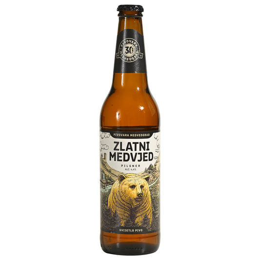 Medvedgrad Zlatni Medvjed Pilsner Helles Bier