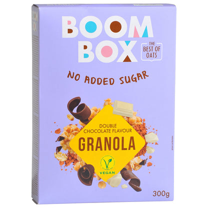 BOOM BOX Hafergranola mit dunkler und weißer Schokolade (TAMNA I BIJELA ČOKOLADA) (