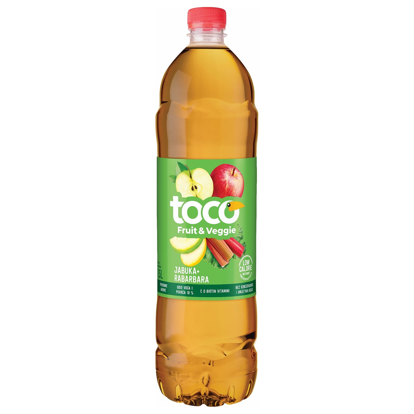 Toco Fruit&Veggie Apfel-Rhabarber (JABUKA RABARBARA)