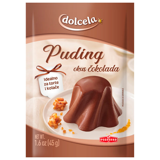 Dolcela Schokoladenpudding (ČOKOLADNI PUDING)