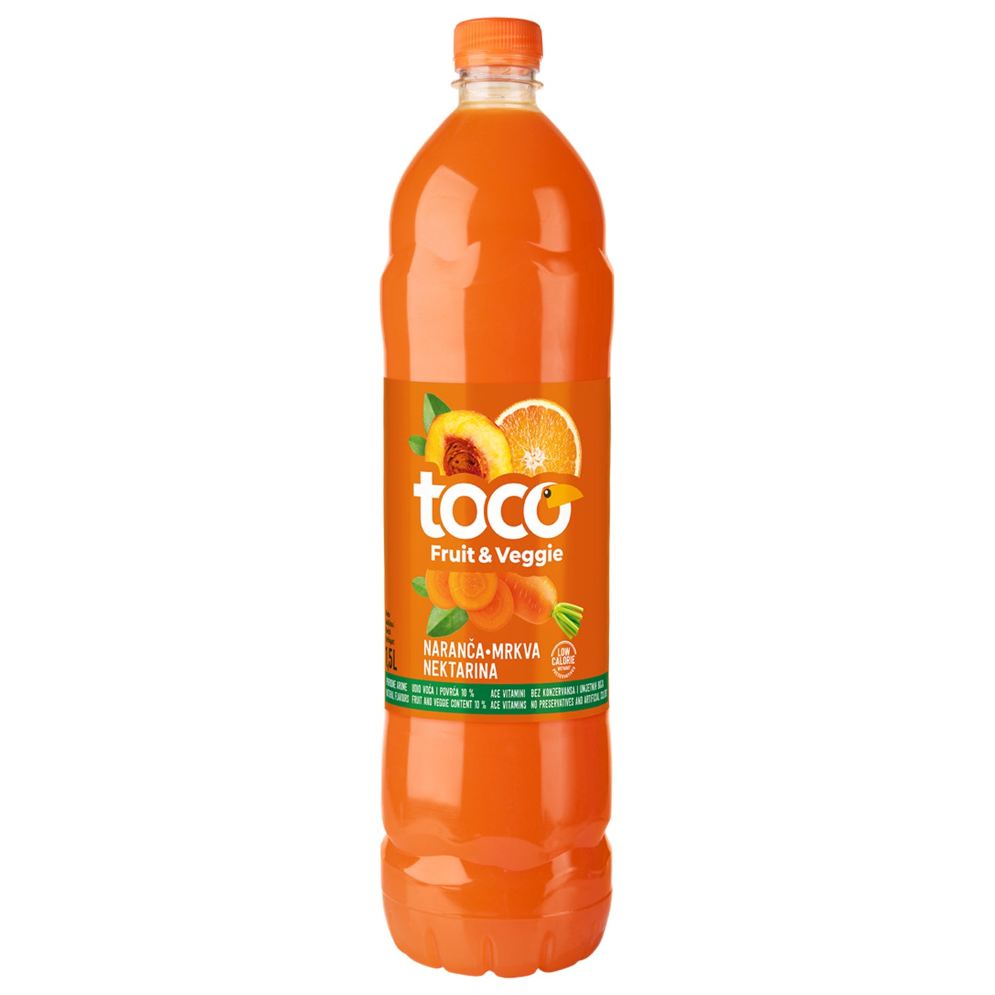 Toco Fruit&Veggie Orangen-Karotten-Nektarine (NARANČA MRKVA NEKTARINA)