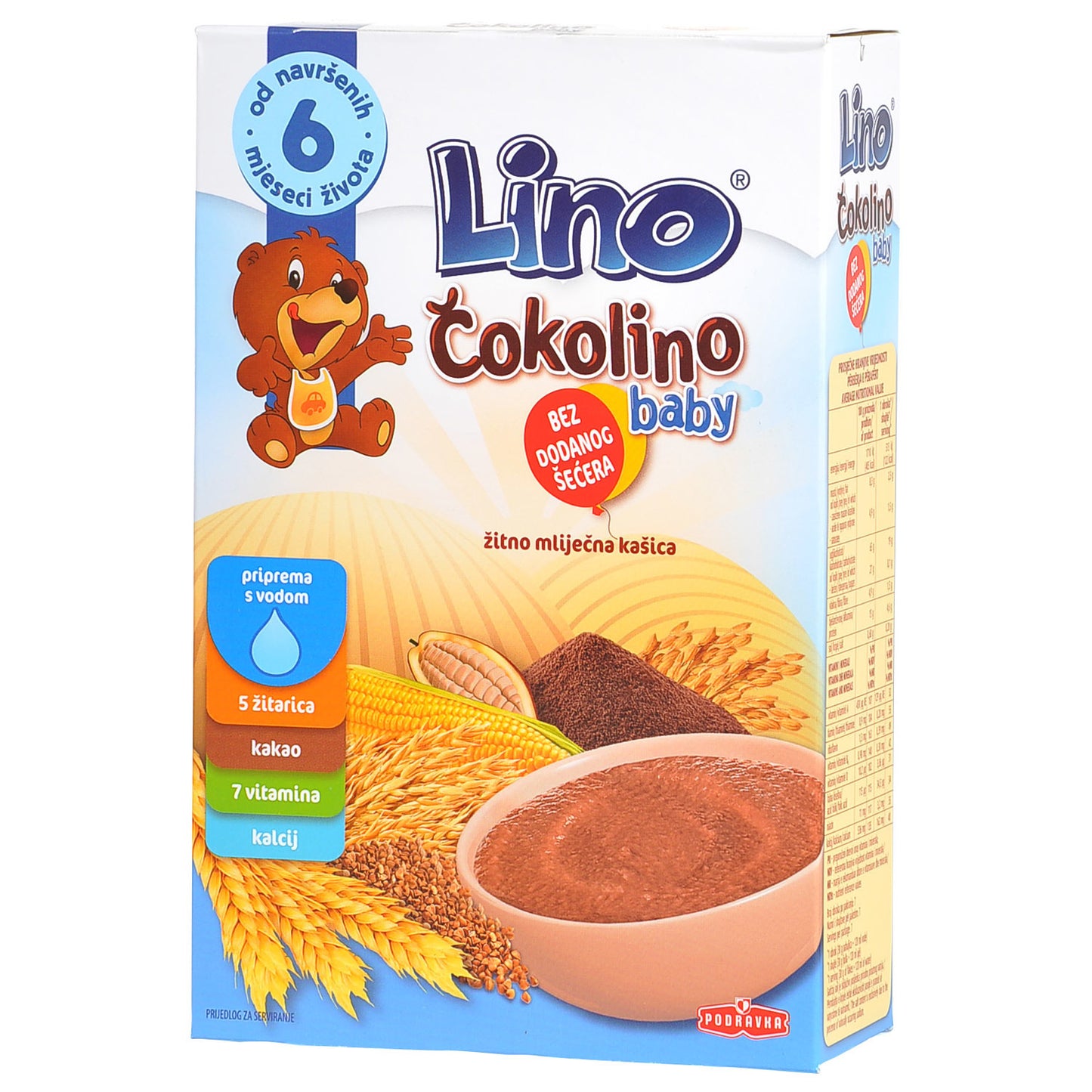 Lino Čokolino Baby Getreidebrei (LINO ČOKOLINO BABY)