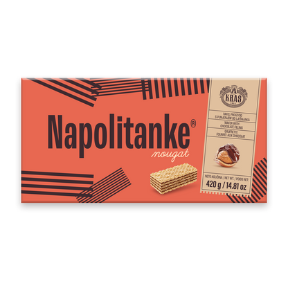 Waffeln mit Nougat Kraš (NAPOLITANKE NOUGAT)