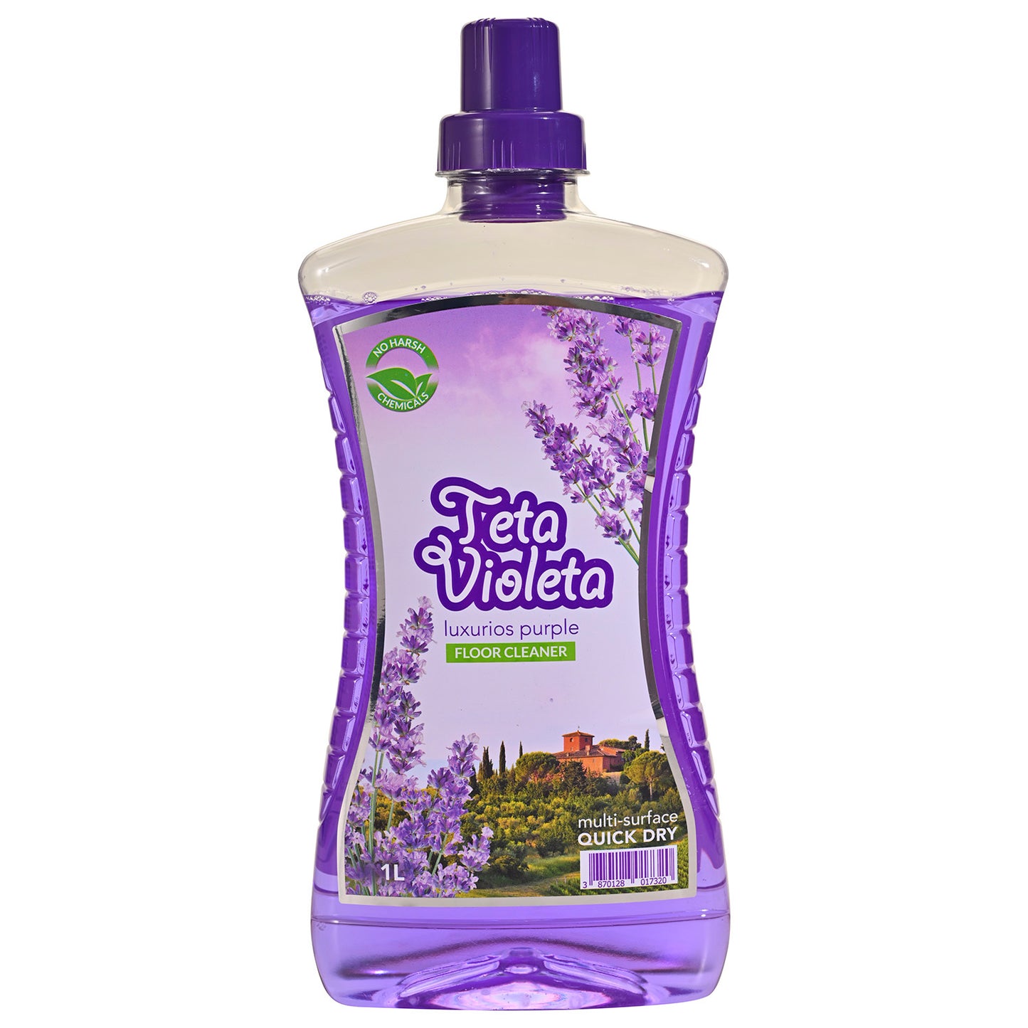 Teta Violeta Universelles Reinigungsmittel zur Schmutzentfernung von verschiedenen Oberflächen - Luxurious Purple