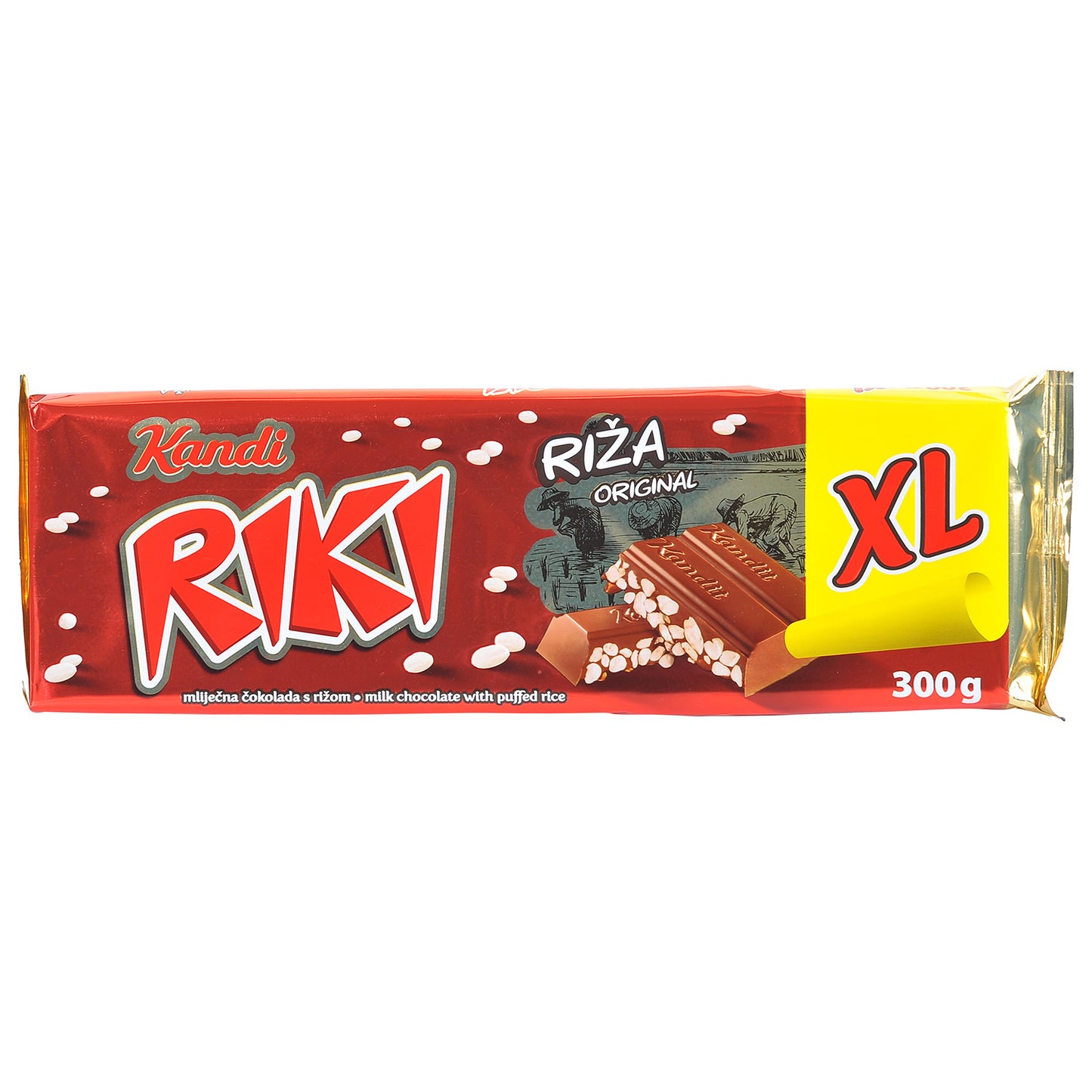 Kandi Riki Schokolade mit Reis (RIKI čokolada s rižom)