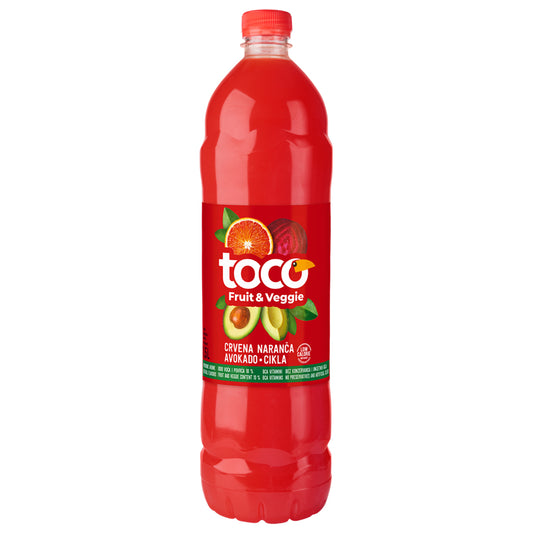 Toco Fruit&amp;Veggie Rood-oranje avocadobieten (CRVENA NARANČA AVOKADO CIKLA)