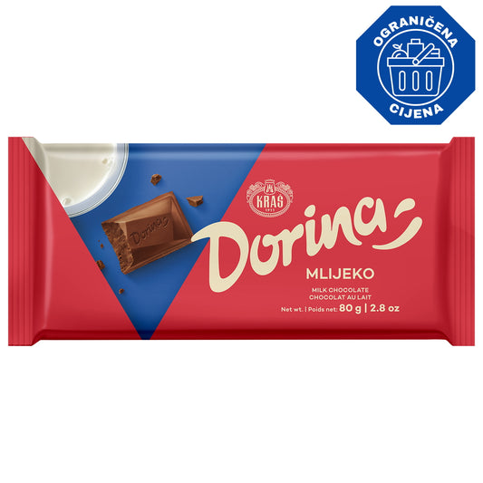 Dorina melkchocolade Kraš (MLIJEČNA ČOKOLOADA)