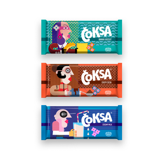 Čoksa melkchocolade Kraš