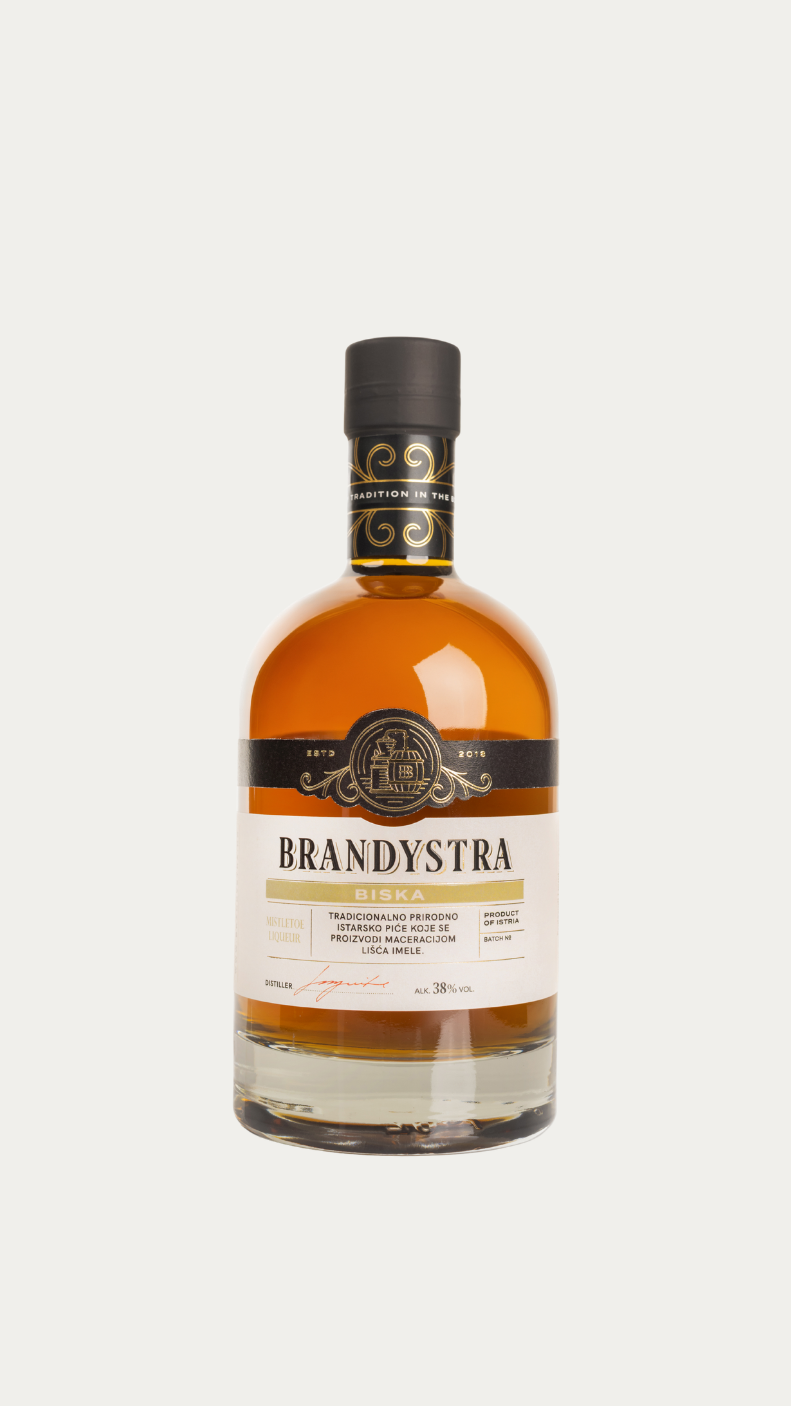 Brandystra Biska Mistelschnaps 0,5 l 38 % (BISKA)
