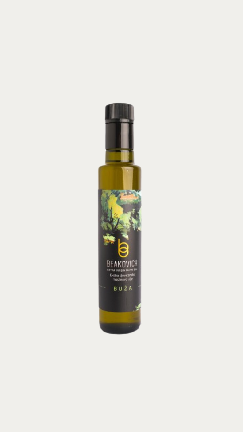 Natives Olivenöl extra Buža 0,5 l – OPG Beaković (MASLINOVO ULJE BUŽA)