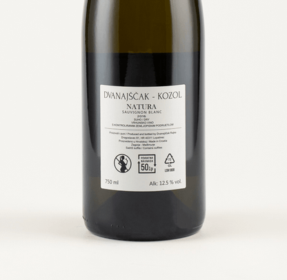 Dvanajščak - Natura Sauvignon Mohokos 0,75 l