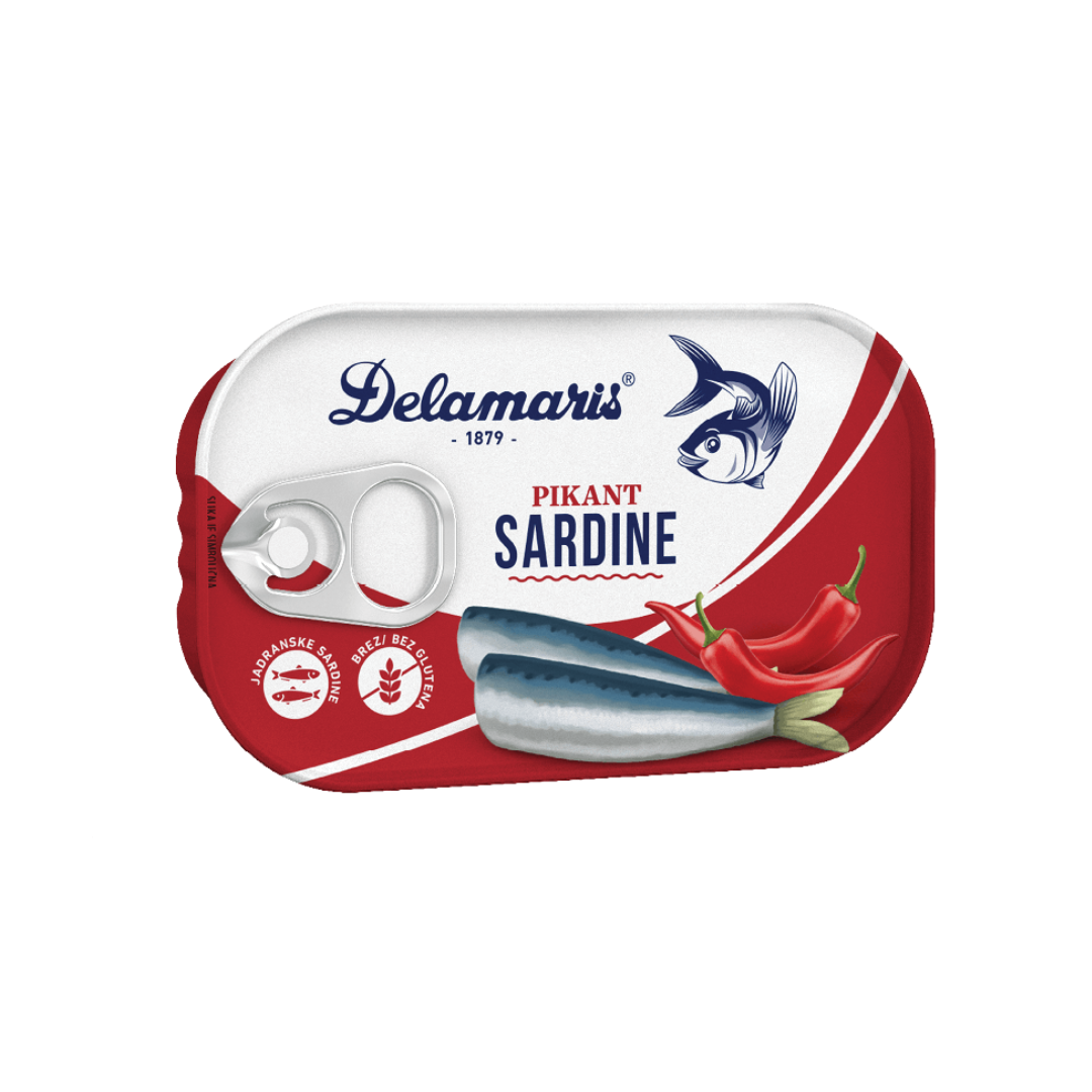 Chili Sardinen Delamaris (PIKANT SARDINE)