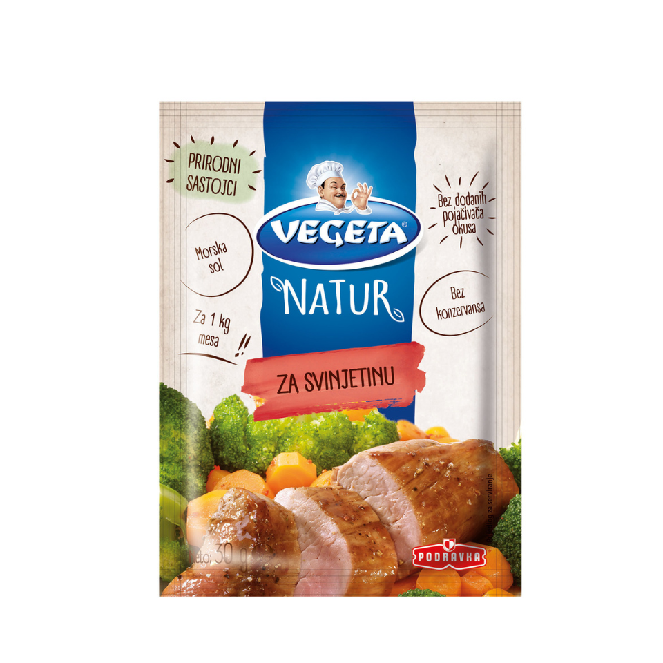 Vegeta Natur Gewürze für Schweinefleisch (ZA SVINJETINU)