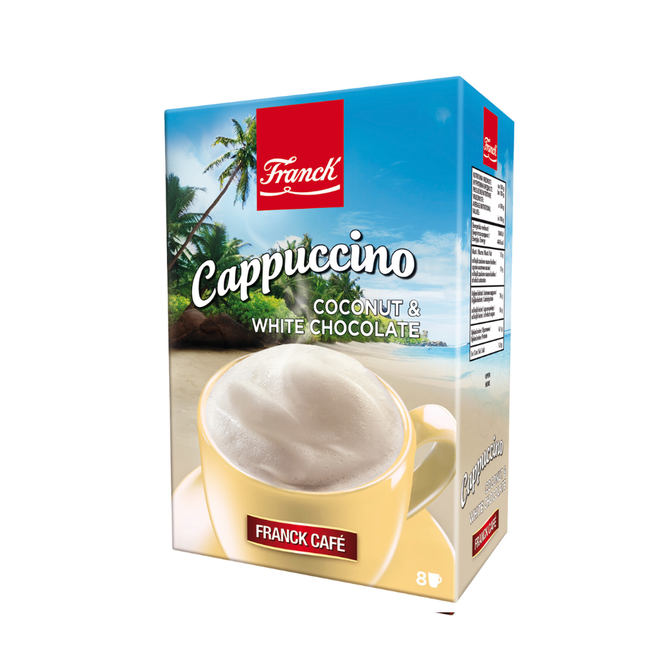 Franck Cappuccino weiße Schokolade und Kokos (BIJELA ČOKOLADA I KOKOS)