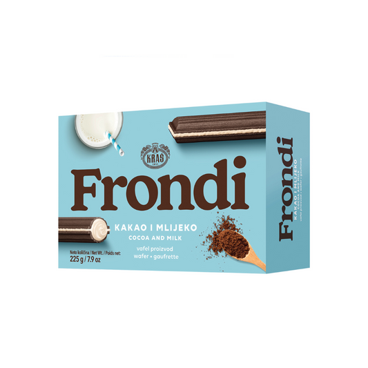 Frondi wafel cacao en melk Kraš (FRONDI KAKAO I MLIJEKO) 