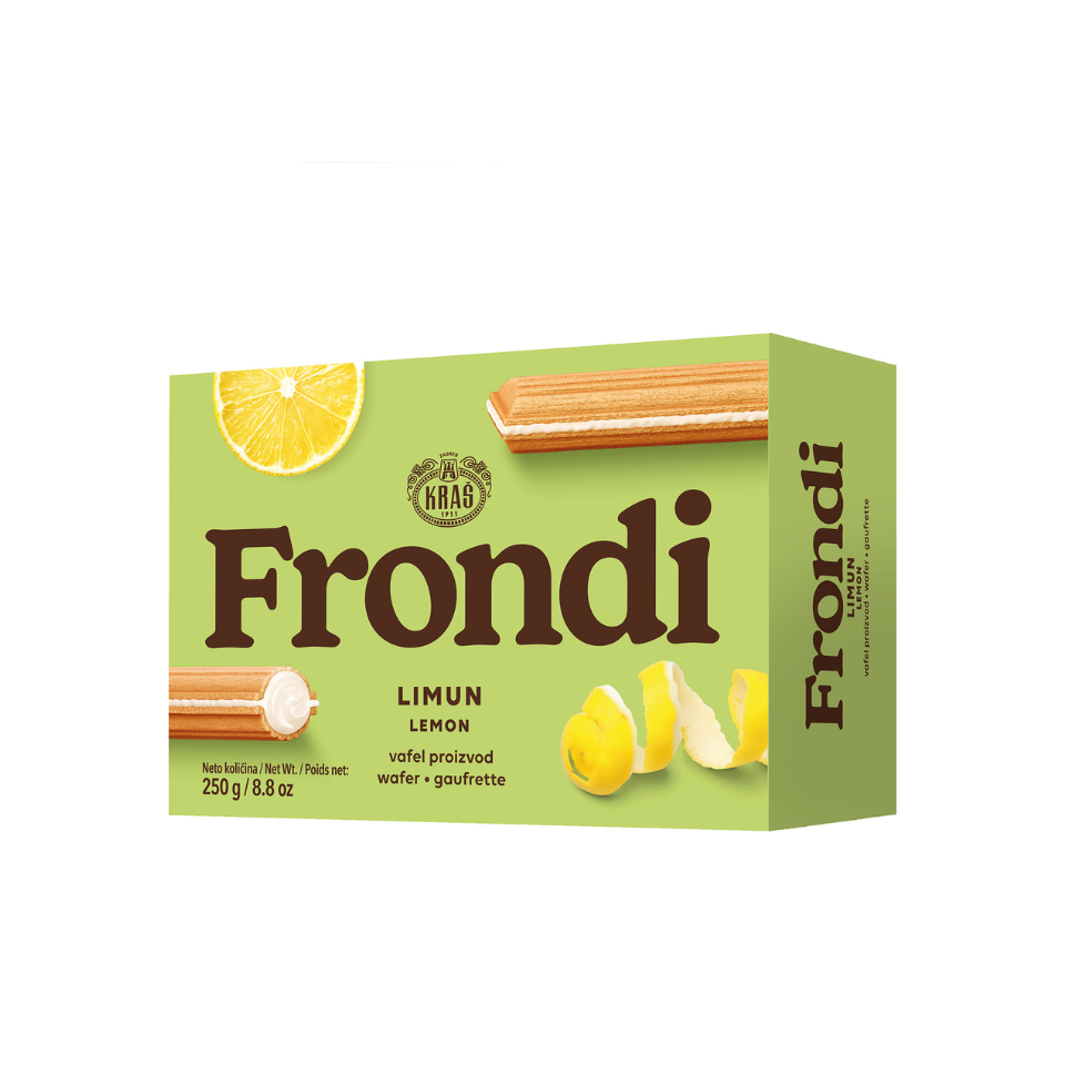 Frondi-Zitronenwaffel Kraš (FRONDI LIMUN)