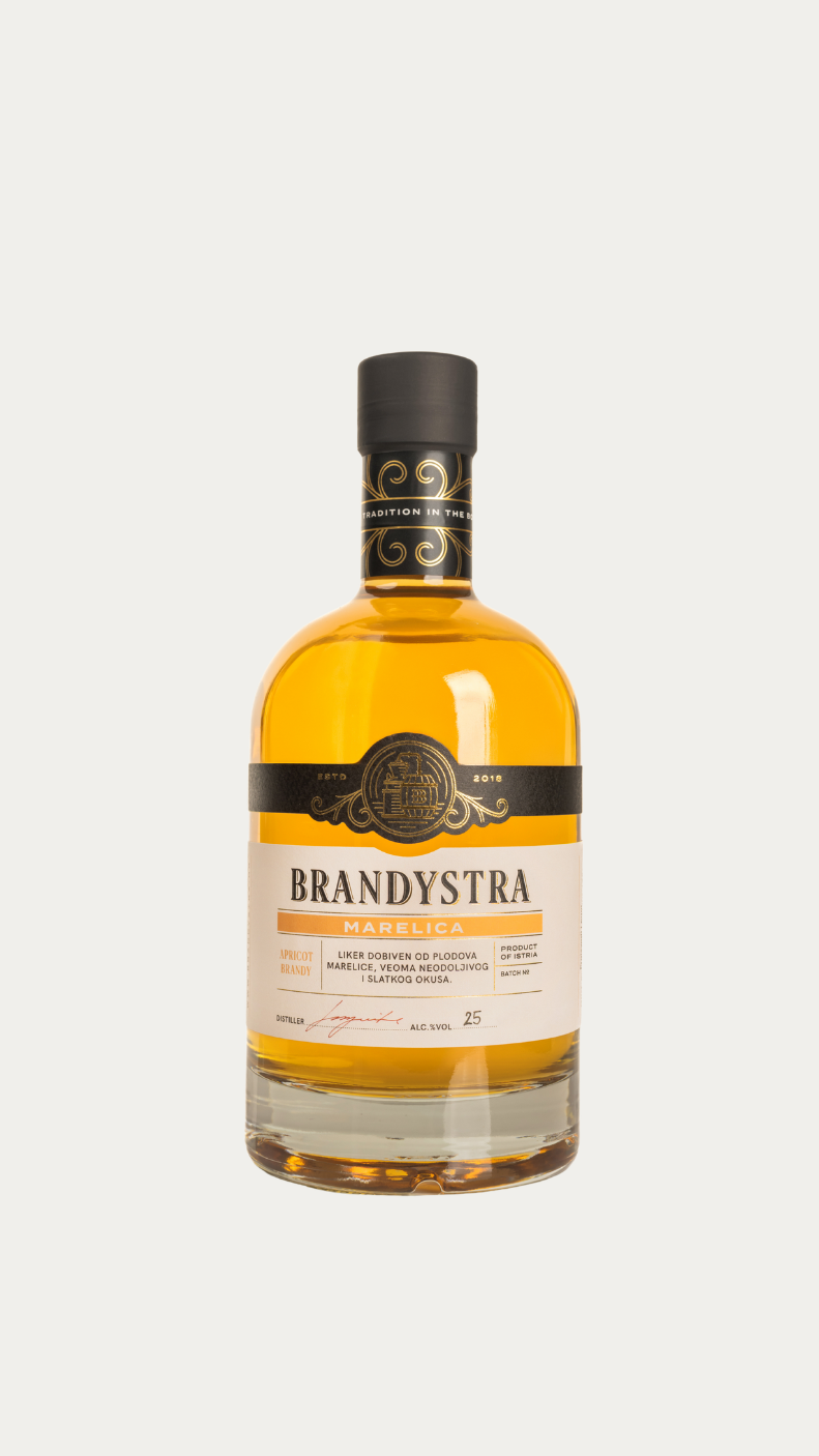 Brandystra Aprikosenlikör 0,5 l 25 % (MARELICA)