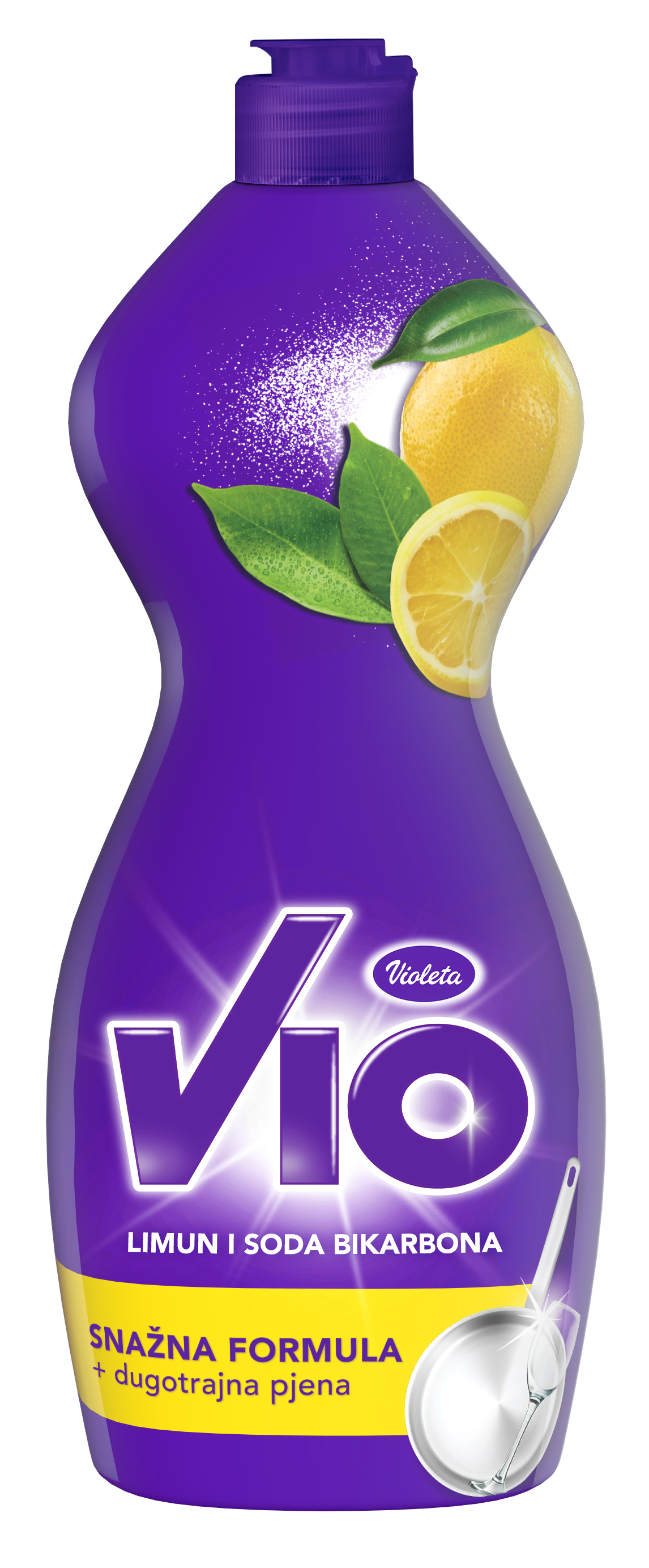 Violeta Vio Liquide vaisselle au citron et au bicarbonate de soude