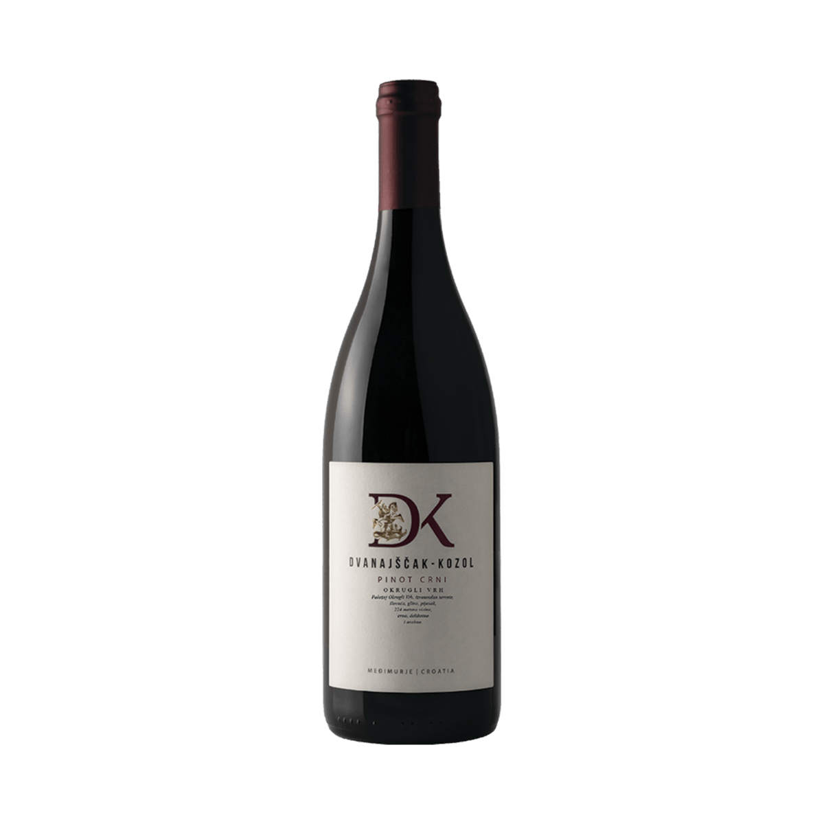 DVANAJŠČAK PINOT CRNI 0,75 L