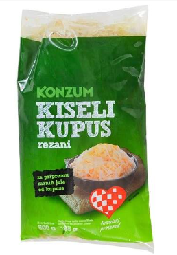 Sauerkraut geschnitten (KISELI KUPUS REZANI) 500g