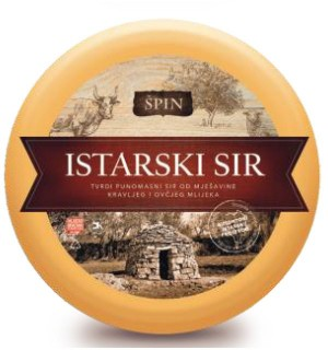 Špin Istarski sir - Gemischter Hartkäse (MIJEŠANI SIR)