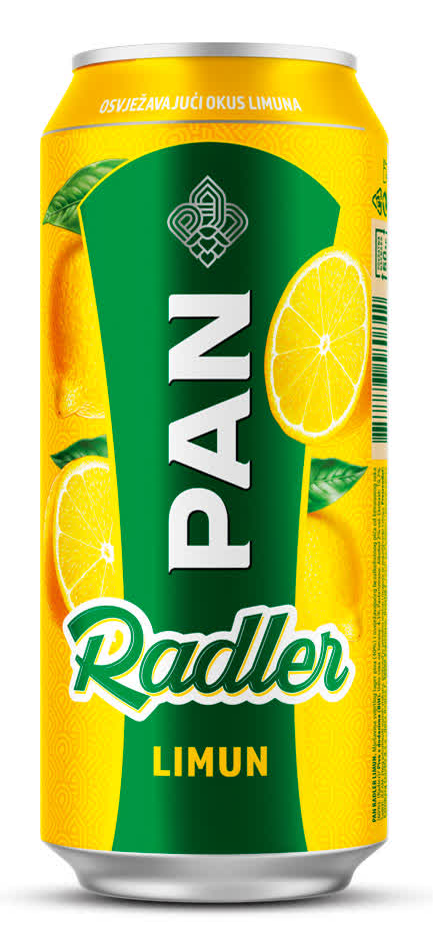PAN radler citron (Pan Radler Limun)