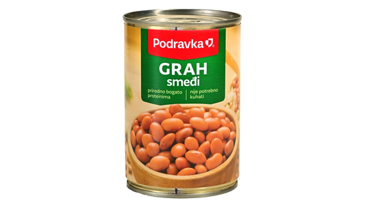 Haricots bruns Podravka (SMEĐI GRAH)