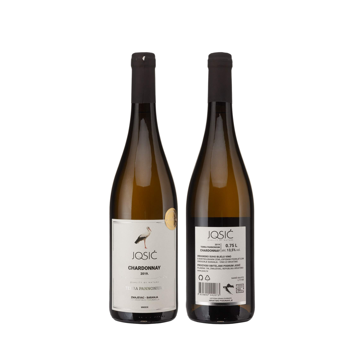 JOSIĆ CHARDONNAY TERRA PANNONIUM 0,75l
