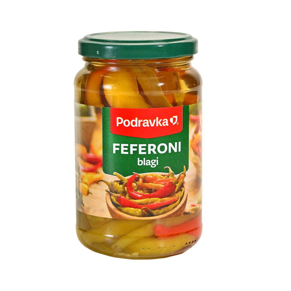 PODRAVKA FEFERONI BLAGI 150g